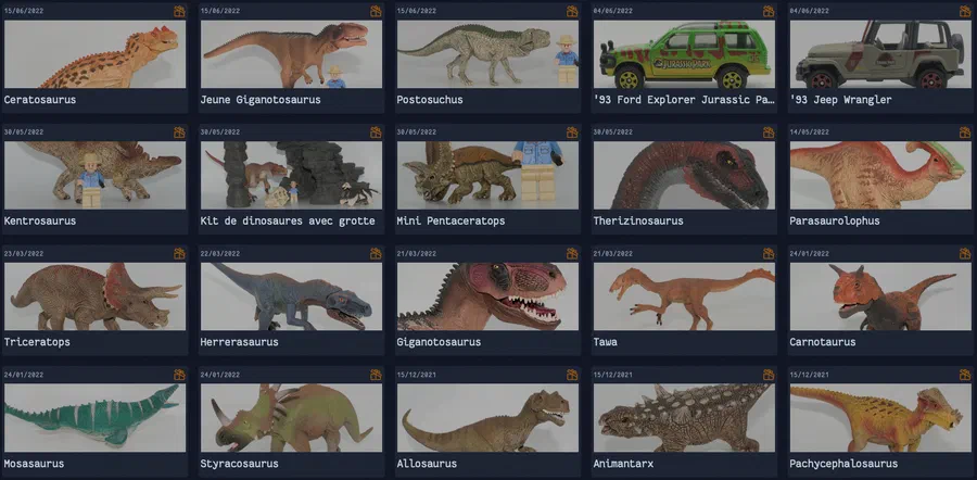 La liste de mes collectables n'est pas très engageante...