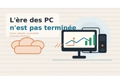 Couverture de L'ère des PC n'est pas terminée