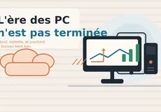 Couverture de L'ère des PC n'est pas terminée