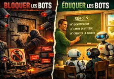 Couverture de Ne bloquez pas les bots d'IA : éduquez-les