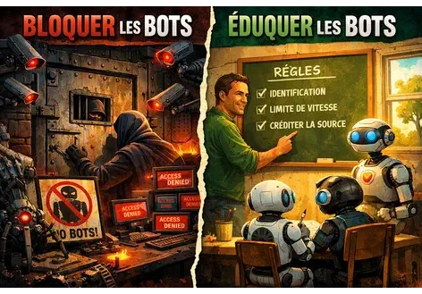 Couverture de Ne bloquez pas les bots d'IA : éduquez-les