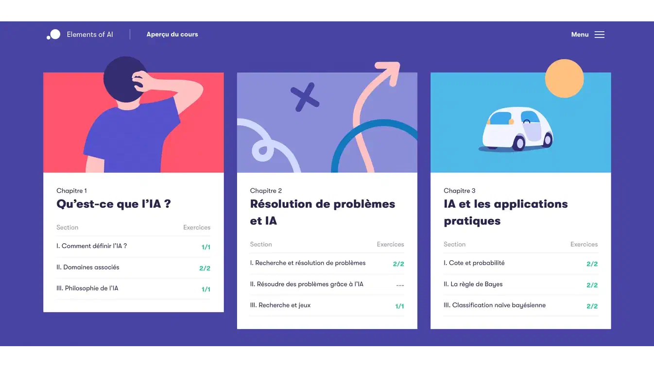 Vignette de Elements of AI : pour en finir avec l'ultracrépidarianisme