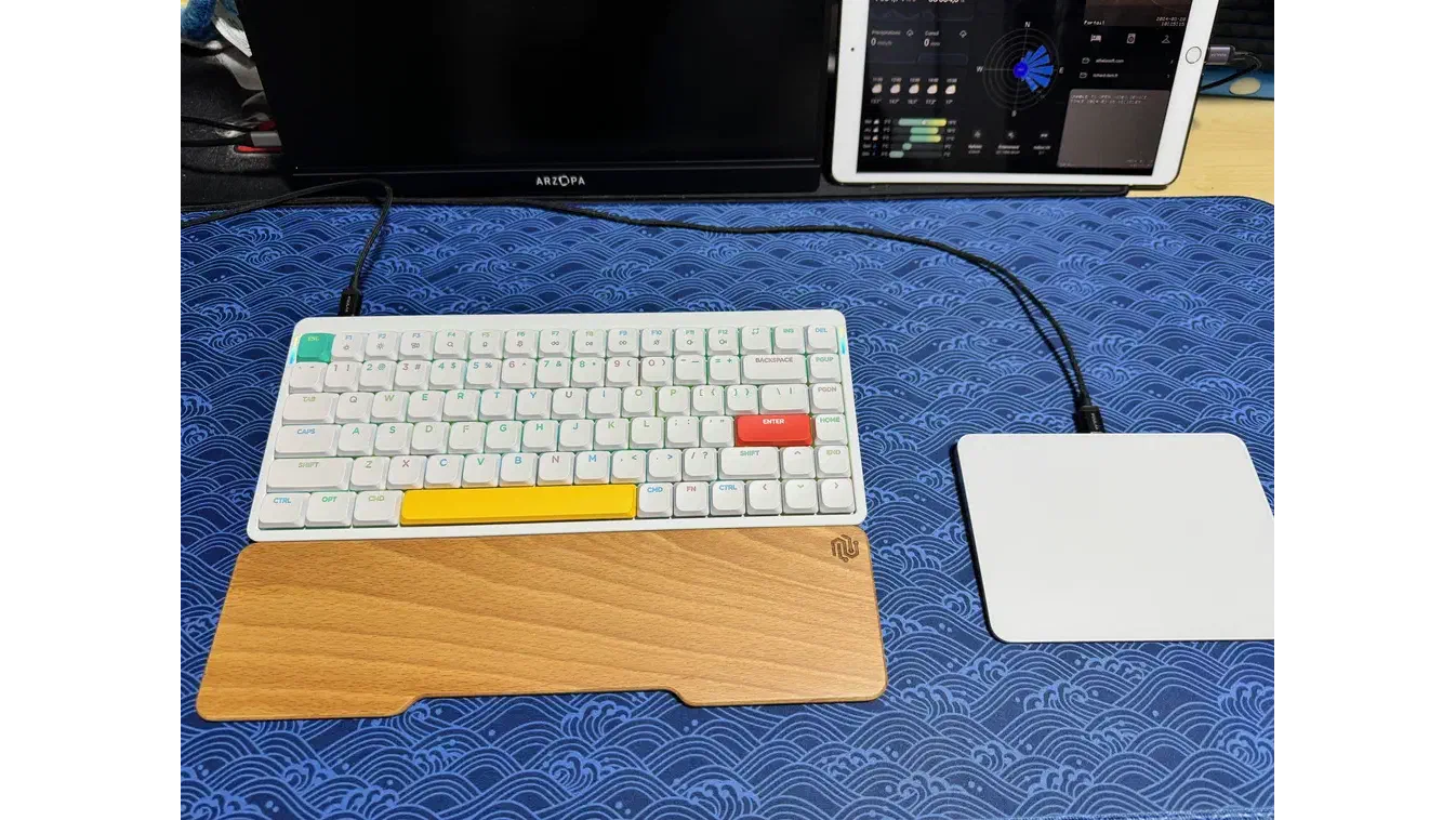 Vignette de Mon nouveau clavier : le Nuphy Air75 v2